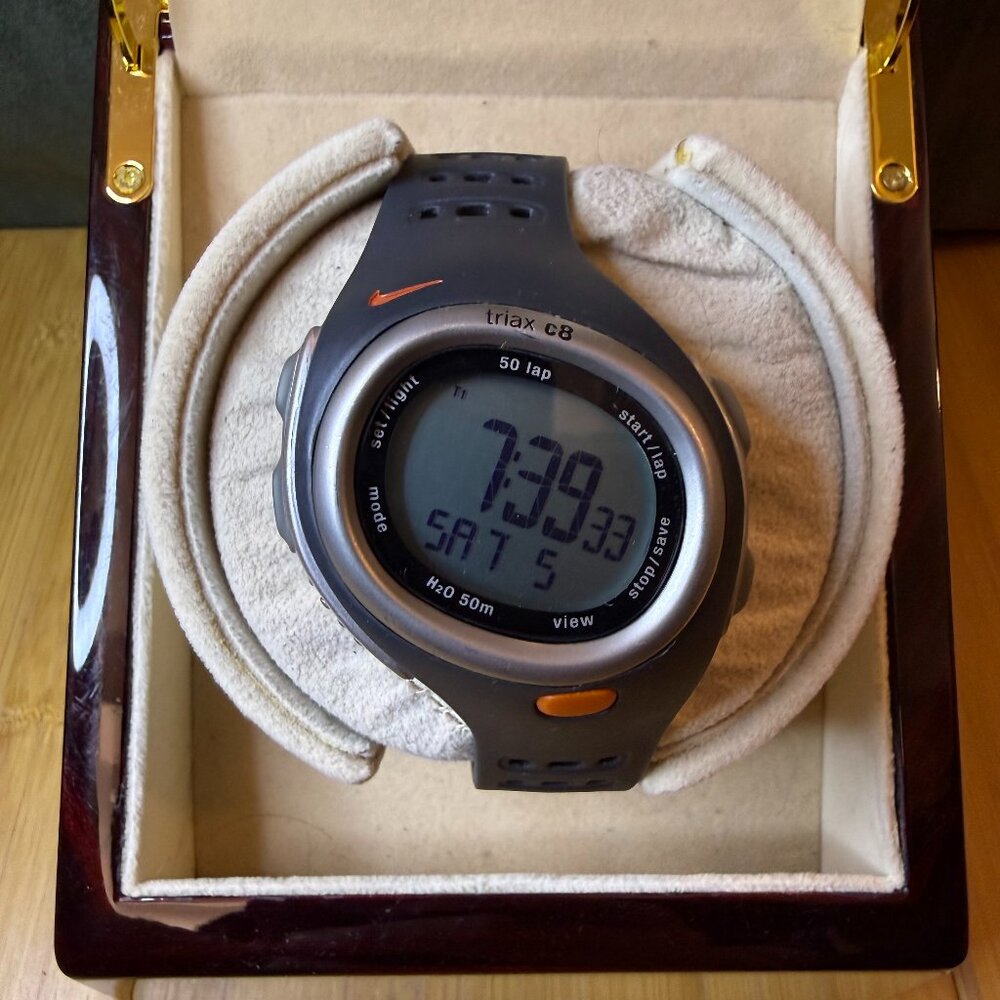 Nike Triax C8 Digital Multifunction Sport Watch SM0017, 46mm